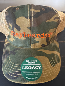 Camo Legacy “Hats” w/Orange embroidery