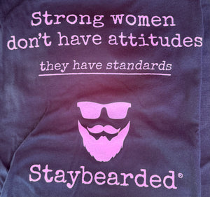 Staybearded® T-shirts “Strong women”