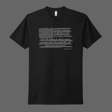 Staybearded® T-shirts "Pledge of Allegiance FLag"