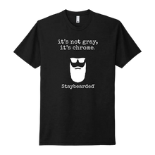 Staybearded® T-shirts - it’s not gray, it’s chrome®